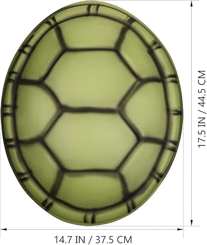 Miniatura 6 de ABOOFAN Disfraz de concha de tortuga de Halloween, mochila de concha de tortuga, Halloween, cosplay, fiesta, carnaval, actuación