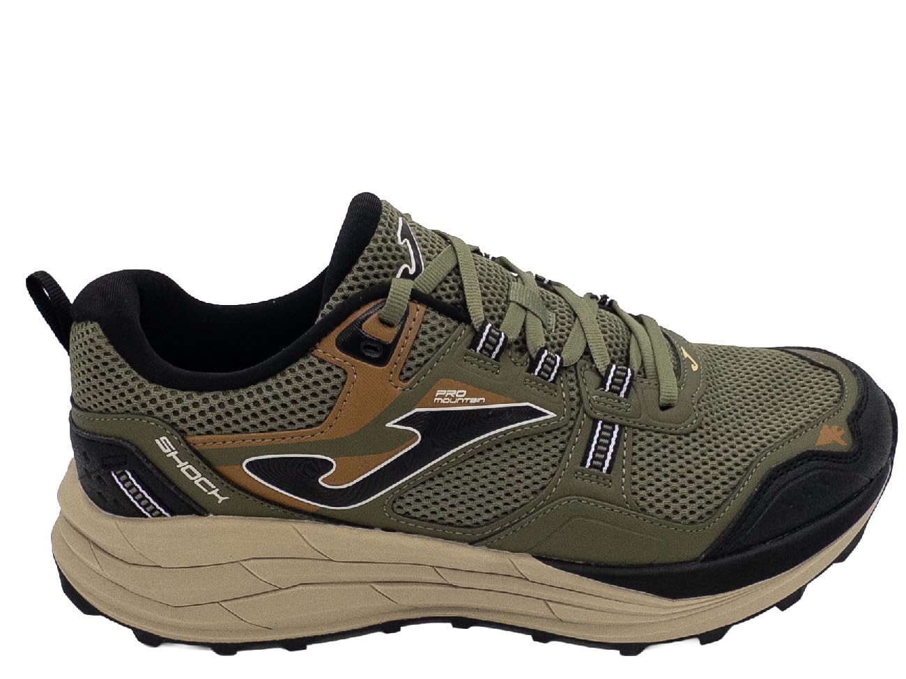 Joma Deportivo TKSHOS2623 Zapatilla DE Trail 2623 Shock Men CÓMODA para Hombre EN Nylon Petroleo Verde 29734 (Verde, Sistema Tallas Calzado EU, Adulto, Hombre, Números, Mediano, 45, 47)