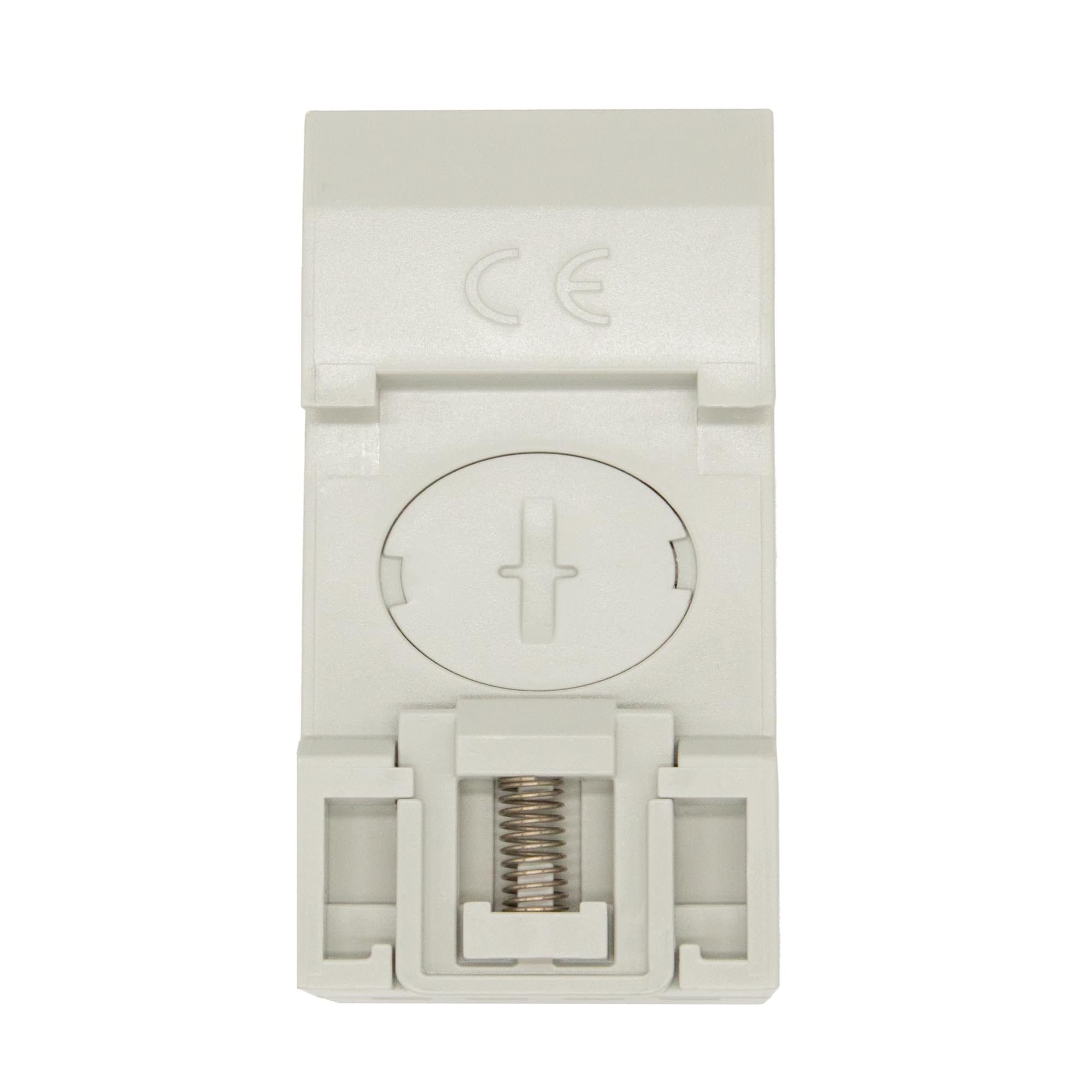 4GREEN TD 10W - Digitale Zeitschaltuhr für Hutschiene 2 TE, Wochenprogramm, LCD-Display mit Hintergrundbeleuchtung, 16A Relais, automatische Zeitumstellung Sommer/Winter, Weiß