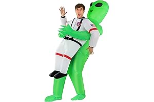 Alien Holding Human Costume Adult - The Perfect Halloween Disguise