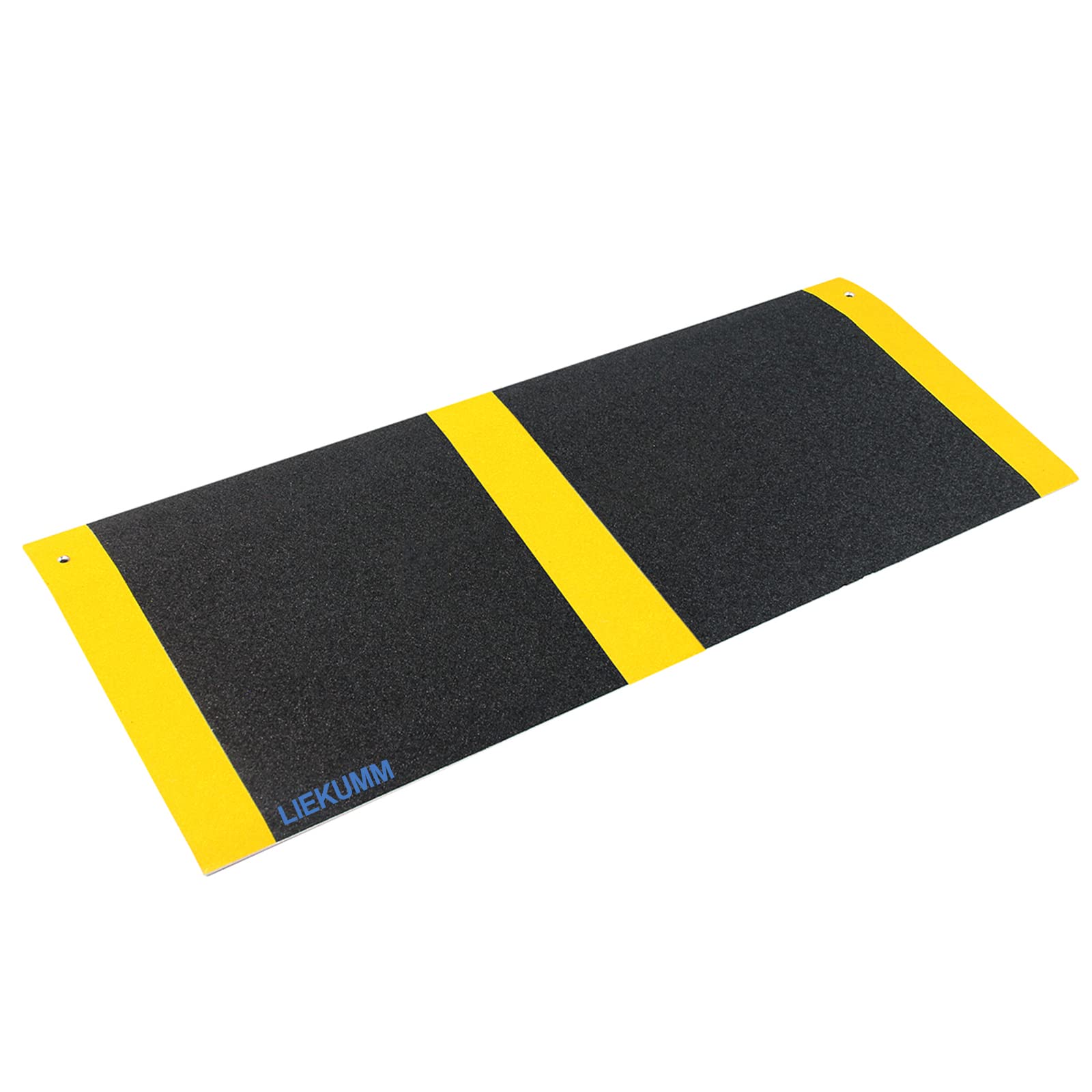 LIEKUMM Threshold Ramp 30 x 80 cm, 300 kg Load Capacity Aluminium Lightweight Wheelchair Ramp, Door Ramps for Wheelchairs, Mobility Scooters, Doorways, Stairs, Steps, Curb