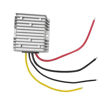 24V 12V to 36V Step Up Converter DC-DC Regulator Boost Power Supply Input9V-30V Waterproof Module Transformer for GolfCart Motor Car Truck Vehicle Boat Solar E-Bike 5A-180W