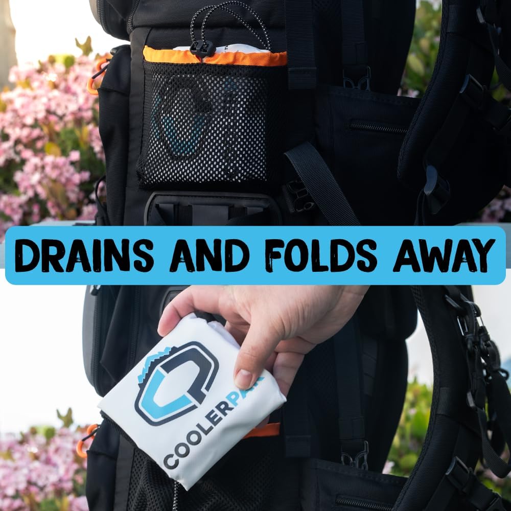 7lb, 10lb, 15lb Refillable & Reusable Ice Packs for Coolers – Stays Cold for Days – Non-Toxic, Leakproof, and Suitable for Potable Drinking Water – Built Tough, Rolls Up for Easy Storage