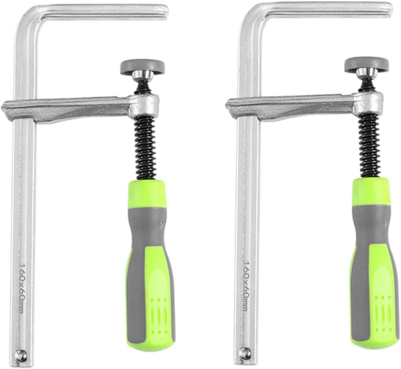 Woodworking Guide Rail Clamps - 120/160/200/300mm, Plastic Handle Screw Arm for MFT Table & Saw Tracks(2pcs)-160 * 60mm