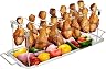 G.a HOMEFAVOR 14-Slot Chicken Leg Rack for Grill & Wings, BBQ Accessories  thumbnail 1