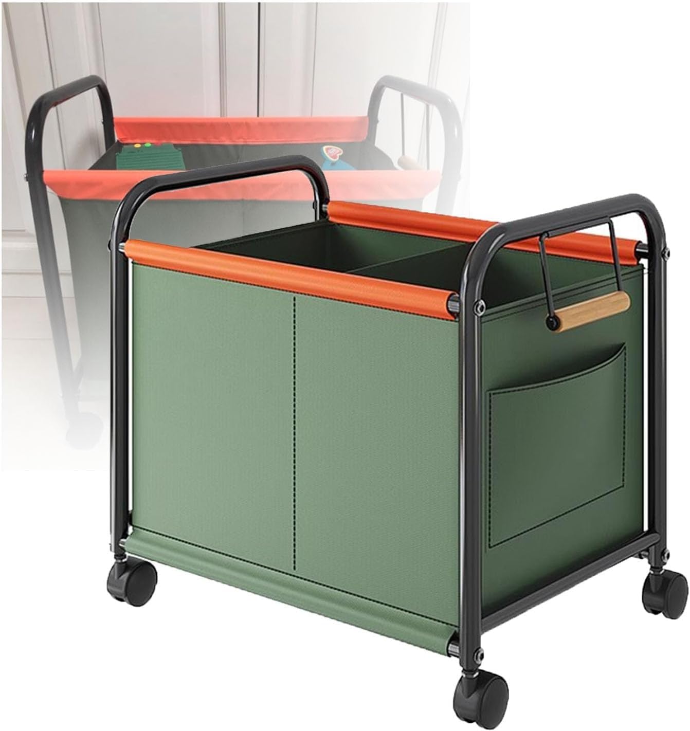 Chariot Organisateur de Raquettes polyvalent pour un garage ordonné et des sessions de fitness