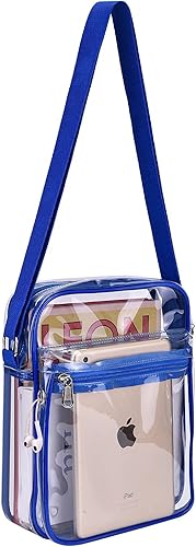 Miniatura 7 de USPECLARE Clear Purse Bag for Stadium Events Clear Messenger Bag for Men and Women