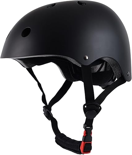 Casco de bicicleta para niños pequeños, 2 tamaños ajustables, para niños y niñas, multideporte, ajustable, para scooter, bicicleta, monopatín,