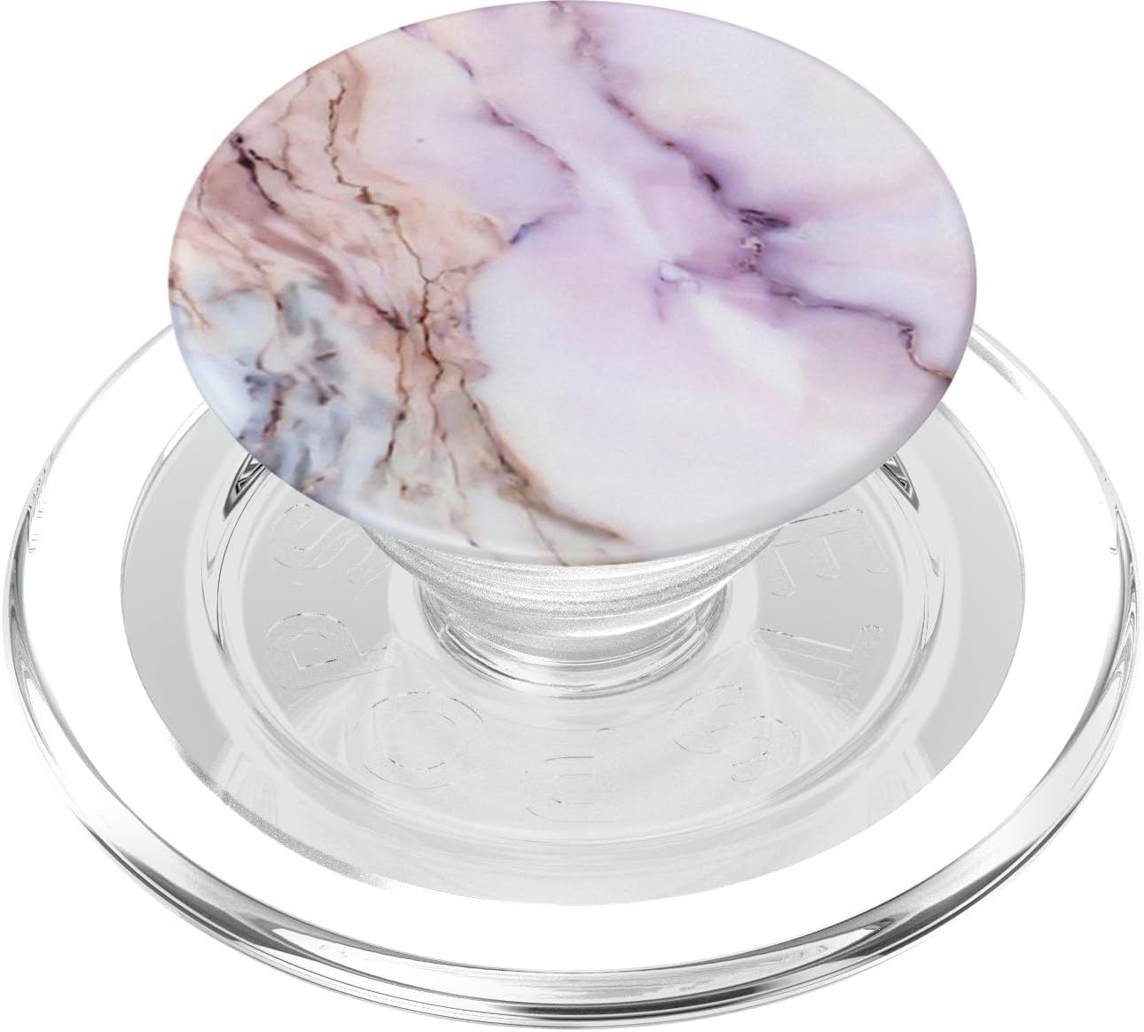Marbled White Golden Rose Purple Pink Blue Grey PopSockets PopWallet for MagSafe