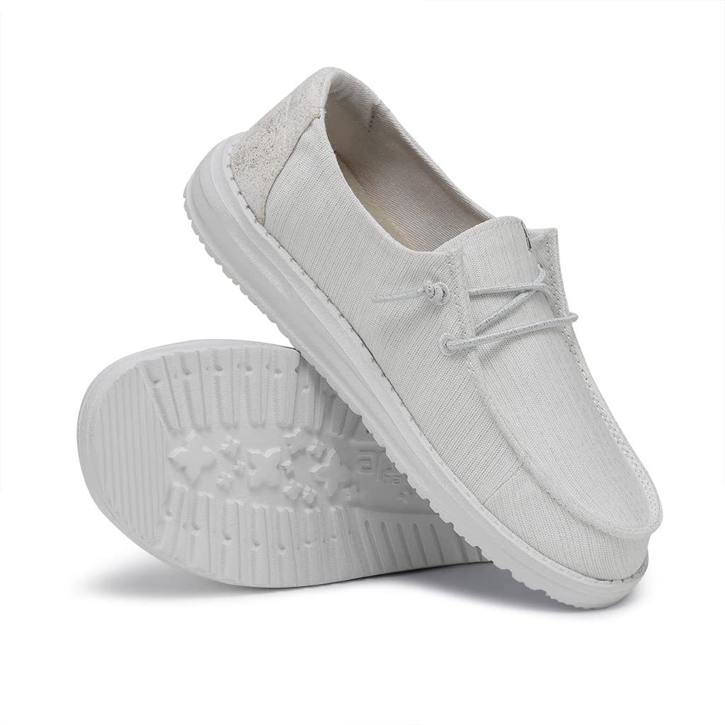 HEYDUDE Wendy Youth Glitter Moc Toe Shoes