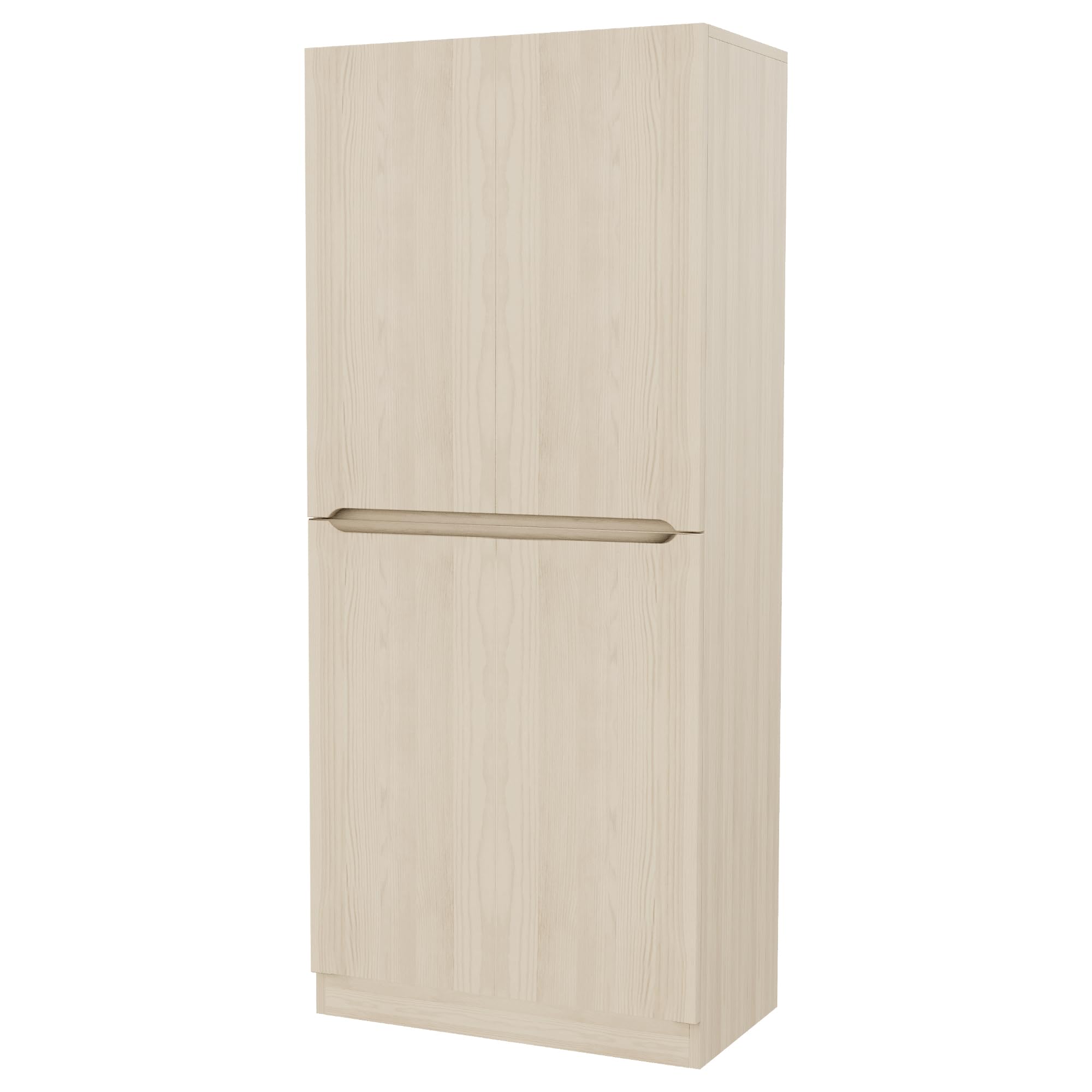 Armadio a 2 Ante Guardaroba 170 x 70 x 40 cm Colore del Legno