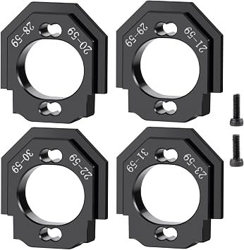 4pcs/Set Aluminum Adjustable RC Motor Mount for 1/18 ARRMA Granite GROM 4X4 Monster Truck 1/14 Mojave Grom Mega 380 Upgrade Parts