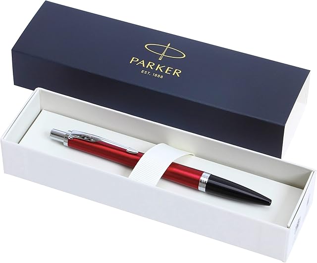 Parker Urban Premium Ballpoint Pen - Vibrant Magenta With Chrome Trim - Black Ink - Gift Boxed