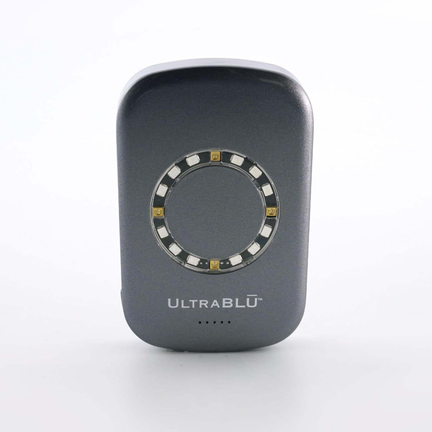 Portable Charger with Built-in UV-C Light - Your 2-in-1 Companion for a Cleaner, More Powered Life (Grey)