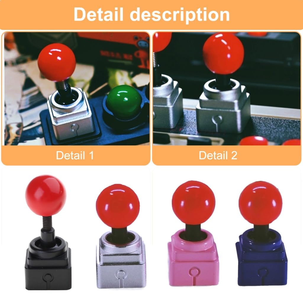 K20 Joystick metalowe ulepszenia klawiatur do klawiatur mechanicznych do klawiatur ESC klucz rocker vintage gra prezent nasadka