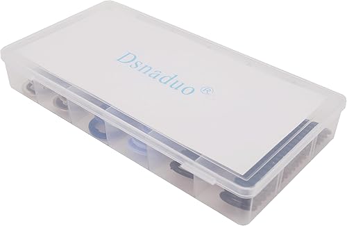 Miniatura 6 de Dsnaduo Juego surtido de 120 juntas de tapón de drenaje de aceite de 6 tamaños, compatible con M12 M14 para FORD, reemplaza 097-119, 097-139,