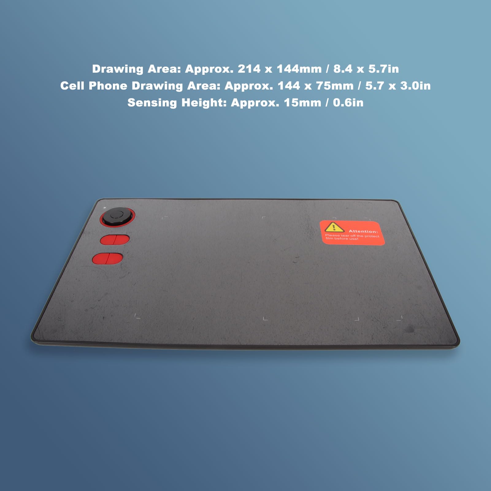 Tablet tablet tablet da disegno grafico 8.4x5.7in tablet artistico da disegno digitale con 8192 livelli batteria libera stilo per animazione per la finestra