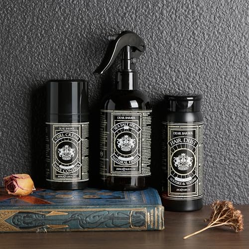 Spray sel de mer Dear Barber 250ml pour texture et volume effet mat - 4