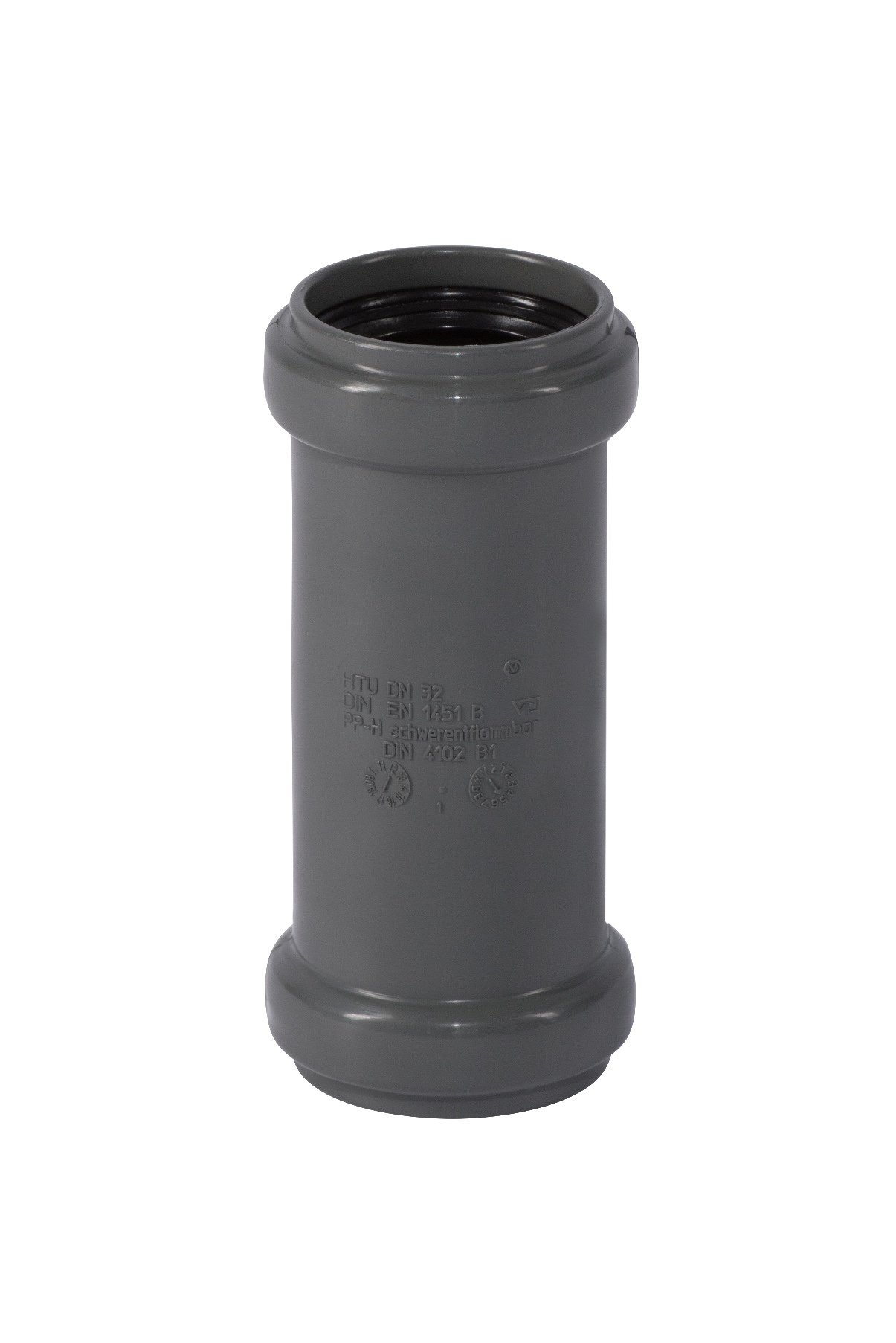 Tubo HTsafe Ostendorf DN 32 Mm - 500 Mm Grigio | Per Impianti Idraulici E Di Riscaldamento - Foto 3