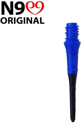 Miniatura 41 de Premium Lippoint Soft Tip Dart Points 2BA Thread 3 Lengths 30 & 60 Count Manzana 2-Tone