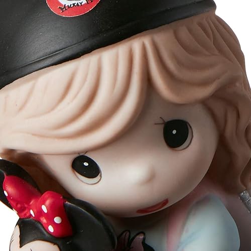 Miniatura 6 de Precious Moments Disney Showcase 191063 - Figura de entusiasta sentimental de Minnie Mouse, recuerdo coleccionable de porcelana