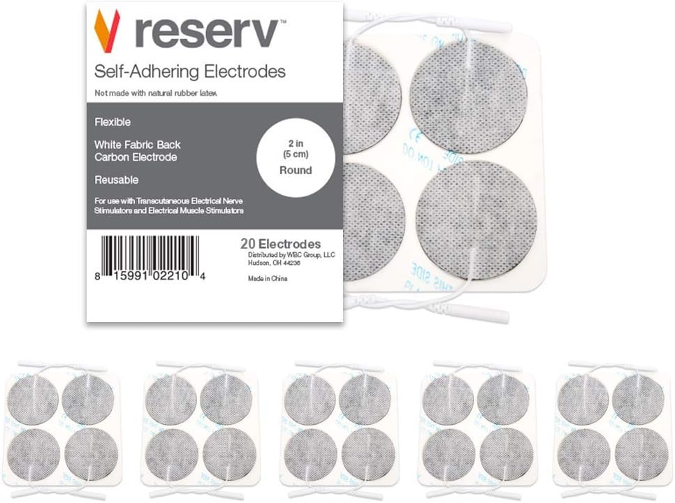 reserv 2" Round Premium ReUsable Self Adhesive Electrode