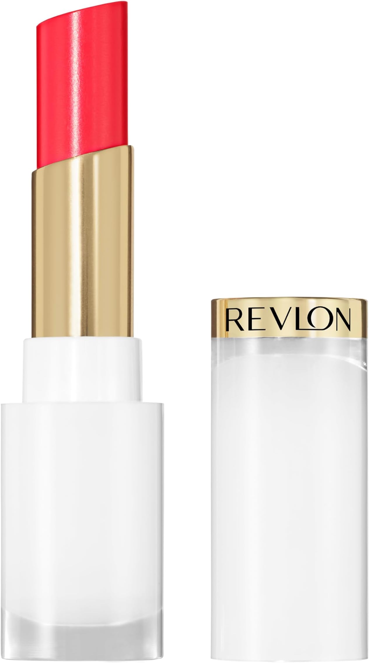 Revlon Super Lustrous Glass Shine Balm, Hydrating Tinted Lip Balm, Sheer, Glossy Shiny Finish, 009 Cherry Luster, 0.11 oz