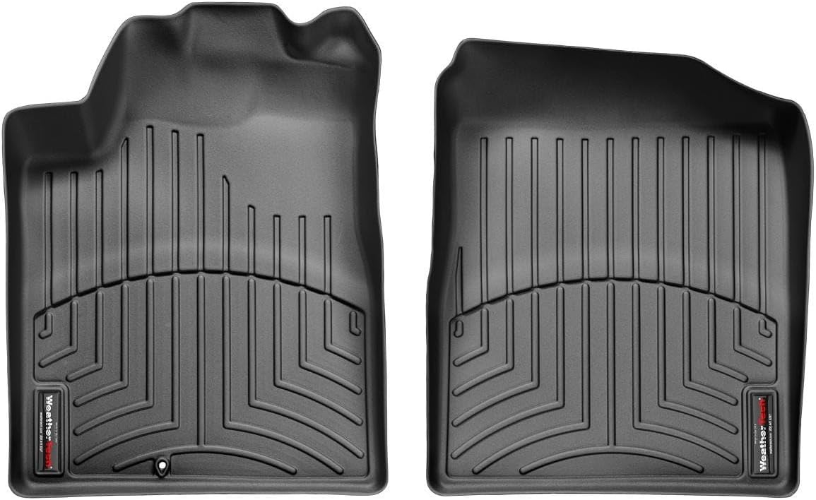 WeatherTech Custom Fit FloorLiners for Nissan Maxima - 1st Row (441691), Black