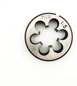 AtticZone M20 x 1.5 Metric Hand Thread Die, Right Hand, Alloy Tool Steel