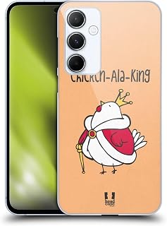Head Case Designs Chicken Ala King Yummy Doodle Hard Back Case Compatible with Samsung Galaxy A55 5G