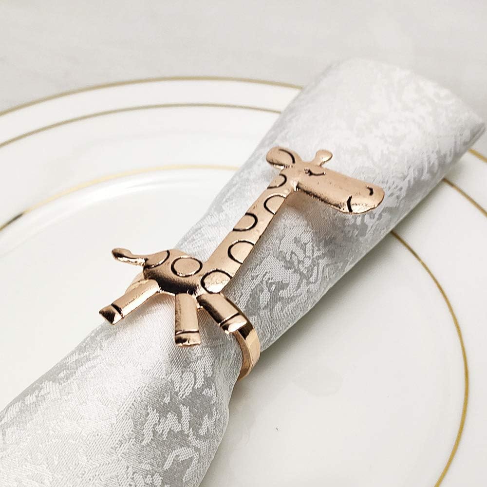 Buу 2 gеt 3 Allinlove Napkin Rings Set of 6, Giraffe Deer Napkin Rings Napkin Holder Rings Serviette Napkin Buckle for Christmas Holiday Party Dinner Wedding Banquet Birthday Dinning Table Settings (Rose Gold) Grеаtеѕt Prоduсt Allinlove Napkin Rings Set of 6, Giraffe Deer Napkin Rings Napkin Holder Rings Serviette Napkin Buckle for Christmas Holiday Party Dinner Wedding Banquet Birthday Dinning Table Settings (Rose Gold)