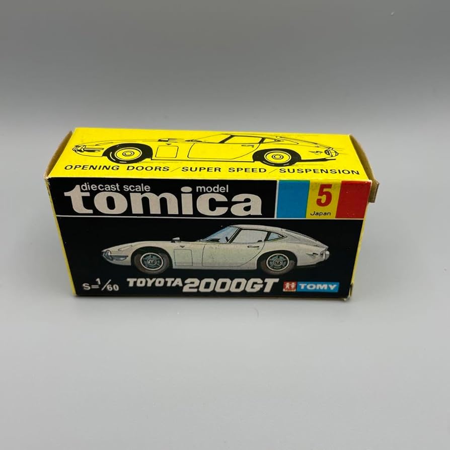 Amazon | トミカ 黒箱 5 トヨタ2000gt | ミニカー・ダイキャスト
