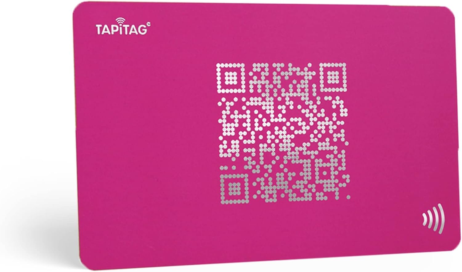 TAPiTAG Digital Business Card NFC Tag + QR (Hot Pink) Amazon.co.uk