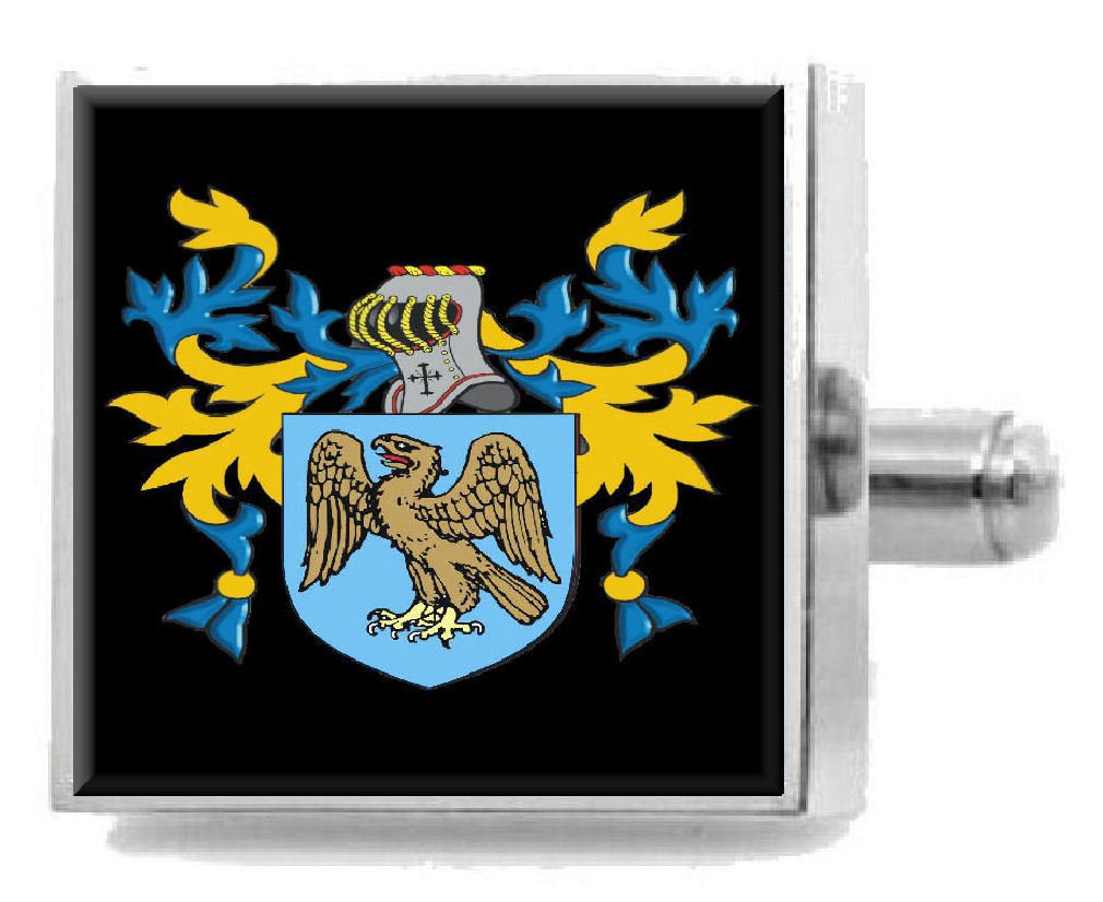 Pasador de corbata Cantillon Irlanda con escudo heráldico grabado 5
