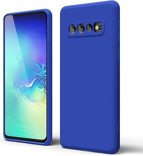 oakxco Funda para teléfono Samsung Galaxy S10 Plus con agarre de silicona líquida, bonita funda delgada y delgada de goma suave de TPU lisa para disponible en Yaxa El Salvador
