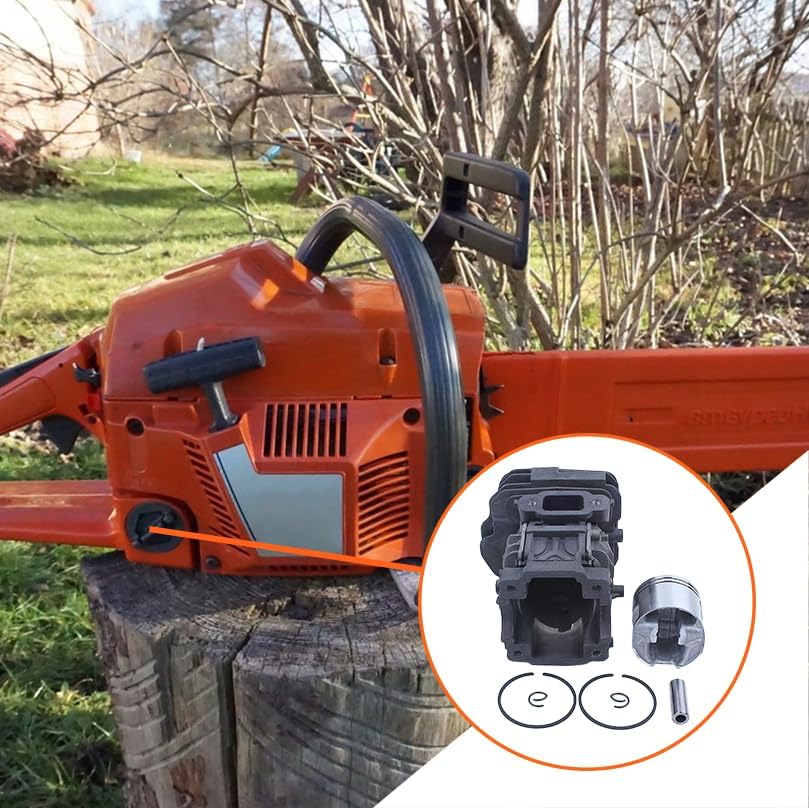 Miniatura 6 de 1143 020 1207, kit de cilindro de 1.732 in, para Stihl MS251 para pieza de motosierra