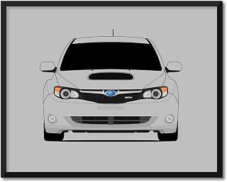 CUSTOMIZABLE COLOR: World Rally eXperimental Rally Car G3 (2008-2010) Inspired Poster Print Wall Art Decor Handmade ge gh gr gv (Unframed)