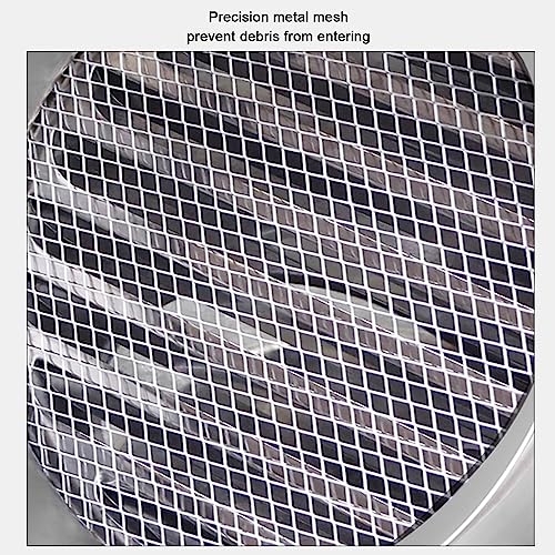 Couvercle de sortie de ventilation murale ronde et chapeau de cheminée extérieure