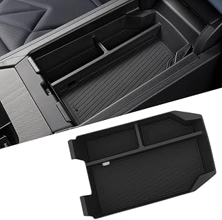 [GeTor] X3 控制台收纳箱 BMW 专用 X3 G45 (30 xDrive/M50 xDrive) 2025 小物件收纳 托盘 车内收纳盒 ABS 内部零件 配件 带橡胶垫 防滑 安装简单