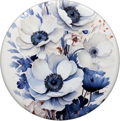 Miniatura 3 de Delicia floral bohemia enredaderas de flores silvestres y vegetación herbácea PopSockets intercambiables PopGrip