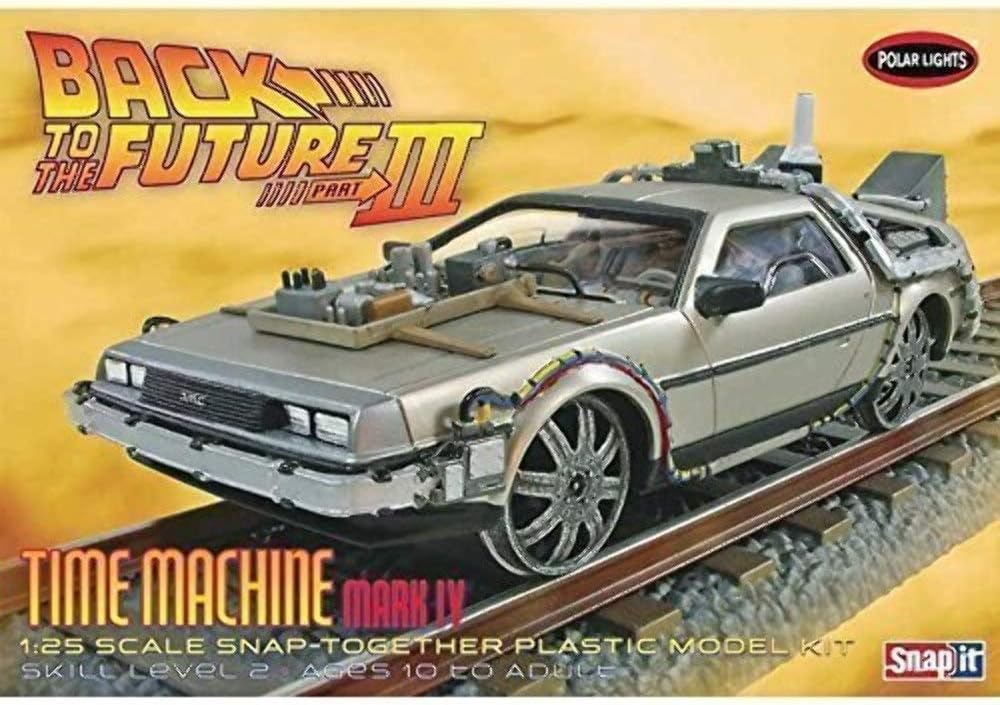 1/25 Back to The Future III Final Act Time Machine Snap