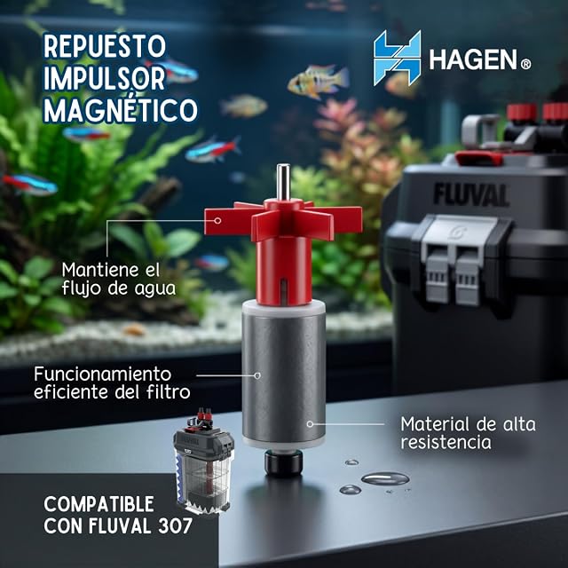 Foto 2 de 2 de Fluval Rotor,Eje Y Cojinete 207-307 100 g