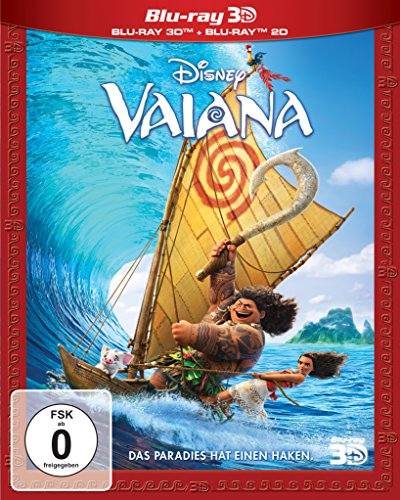 Vaiana: Blu ray 3D + 2D