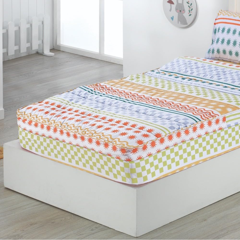 DHESTIA HOME Saco Nórdico Infantil 4 Estaciones con Cremallera Ajustable Marsella Color Único Talla Cama 90