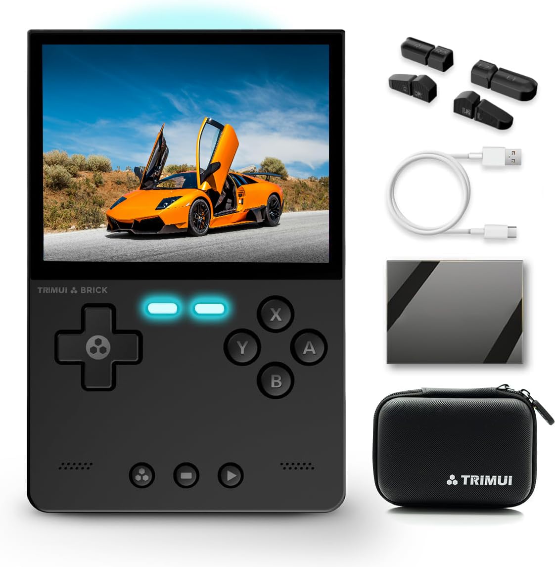 Amazon.co.jp: TRIMUI BRICK ハンドヘルドゲーム機 多種