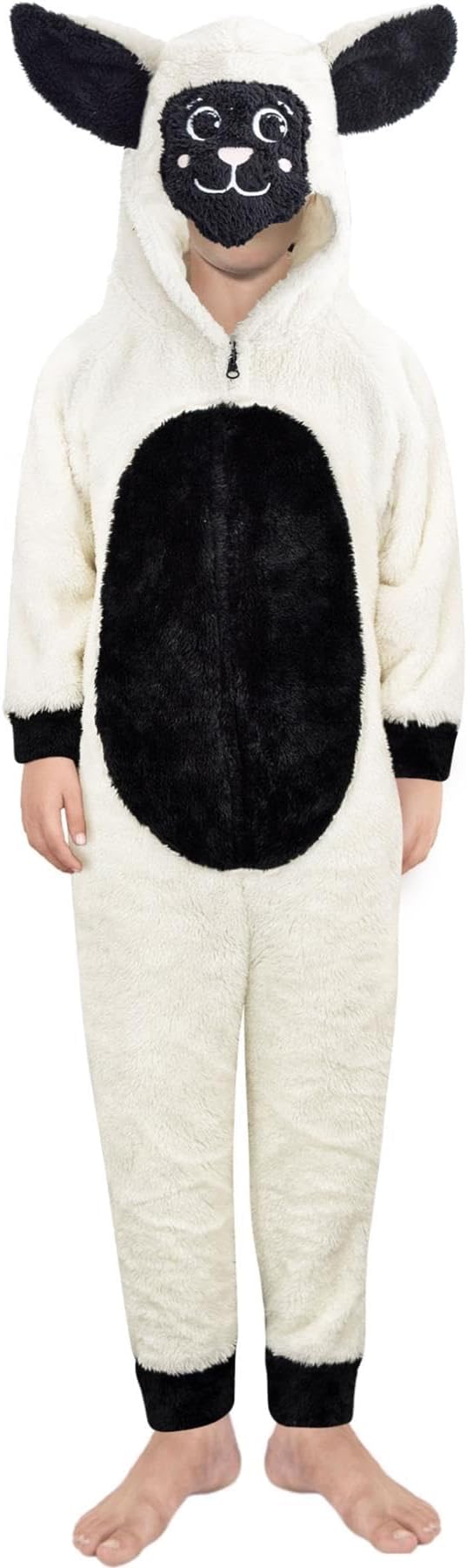 A2Z 4 Kids Boys Girls Xmas Nativity Sheep Costume Christmas Roleplay Nativity School Play Sheep Fancy Dress Costume for Kids