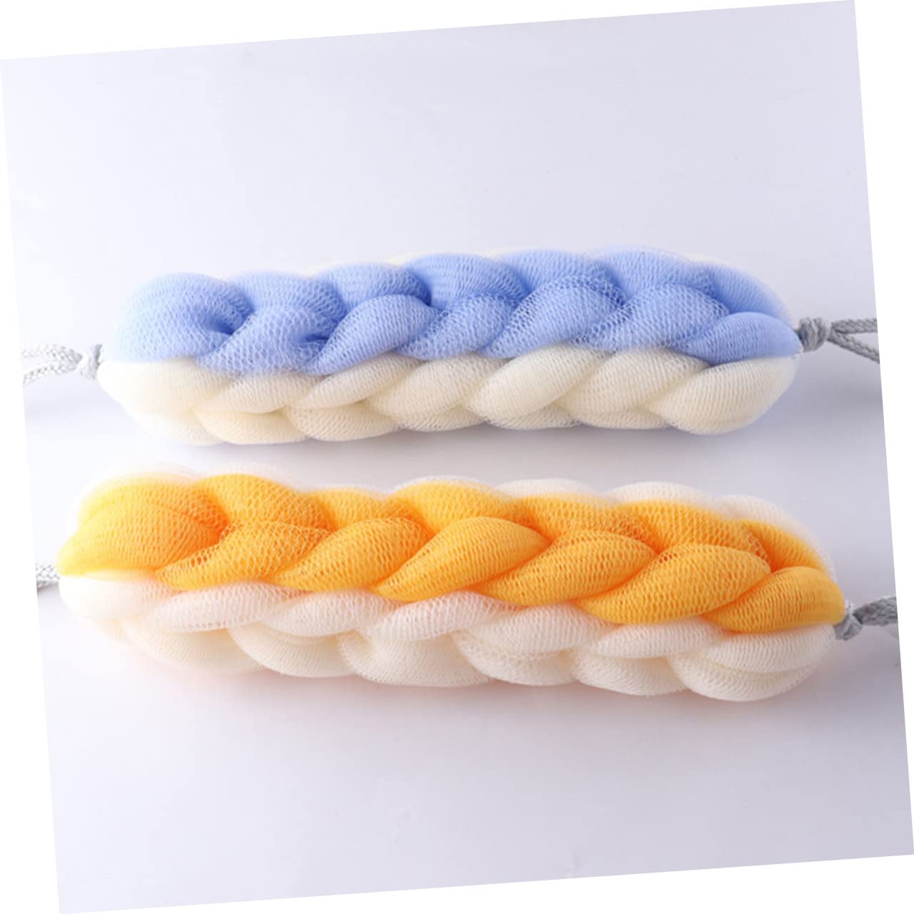 FRCOLOR 10pezzi Scrubber Per Schiena Esfoliante Striscia Per Doccia e Bagno Perfetta Per Uomini e Donne Pulizia e Massaggio Della