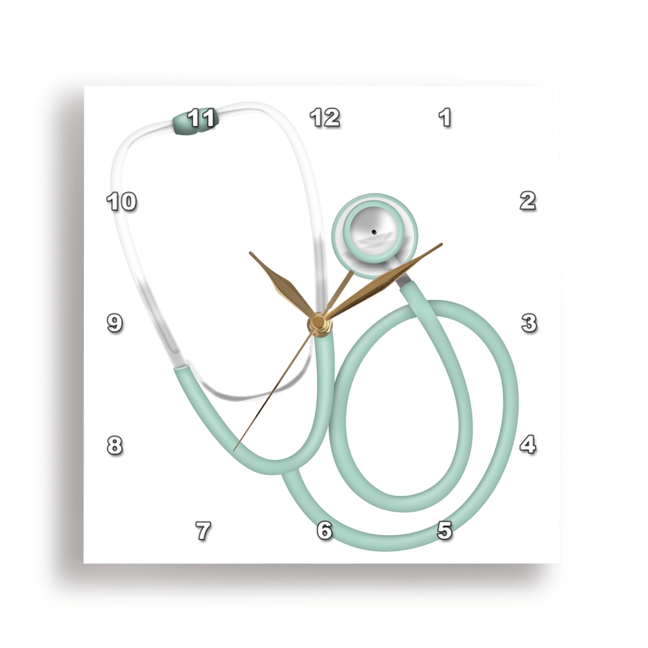 Horloge murale stéthoscope idée cadeau originale pour docteur et infirmière
