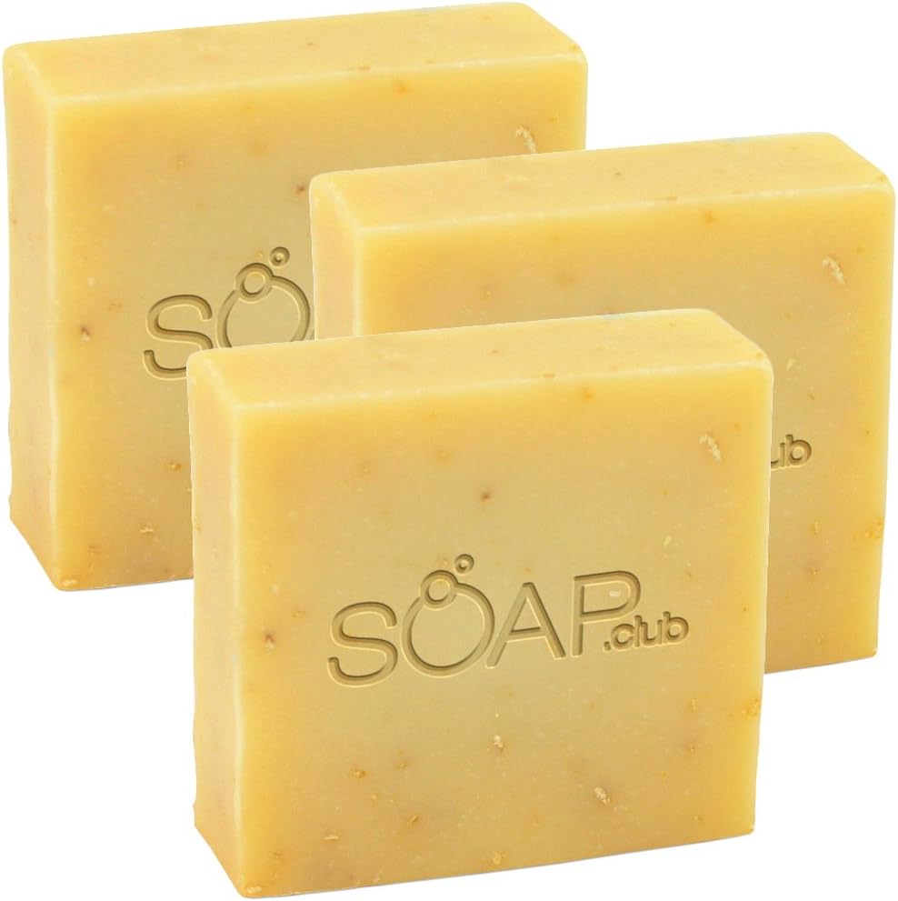 Goat's Milk Citrus Natural Handmade Soap 5oz (3 Pack)