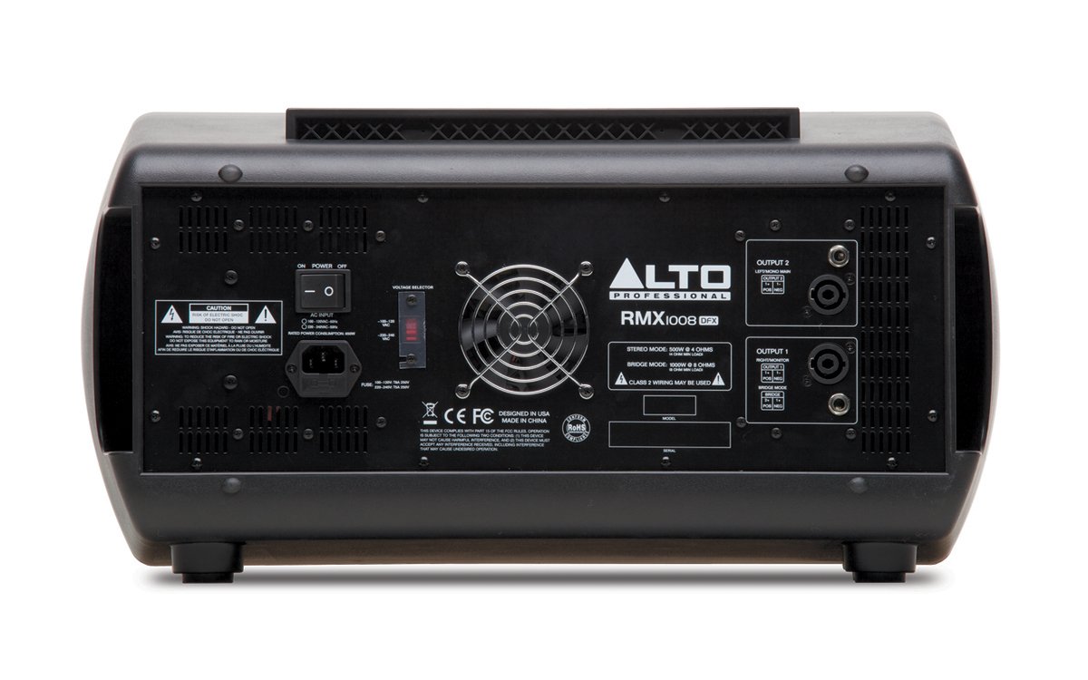 Amazon.com: Alto Professional RMX1008 DFX, Cabinet-Style 8 Channel